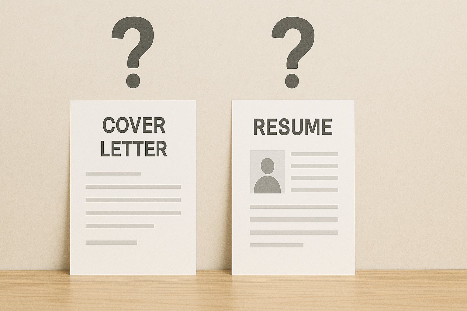 Cover Letter vs Resume – What's the Real Difference?
