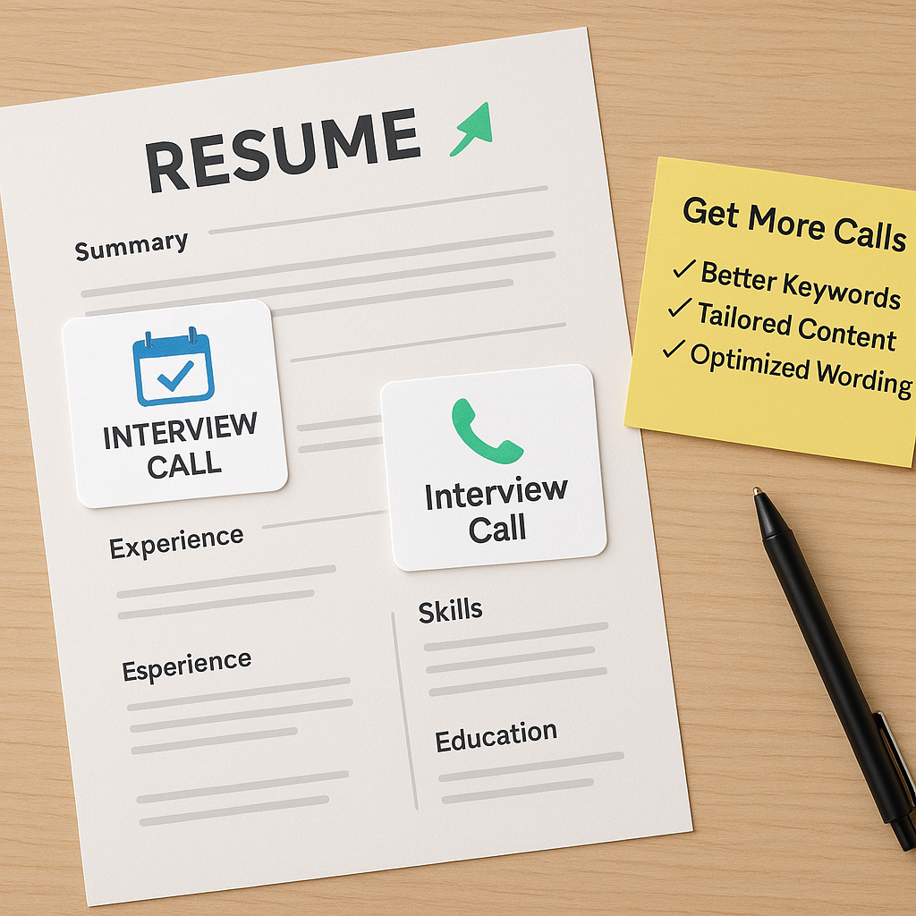 How to Get More Interview Calls Without Changing Your Resume Layout